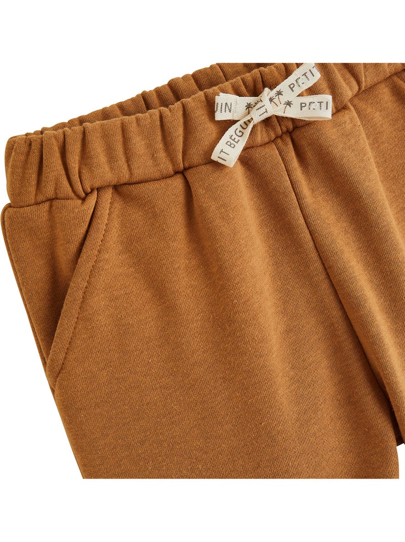 Lot de 3 pantalons bébé en molleton Bleu - Kiabi