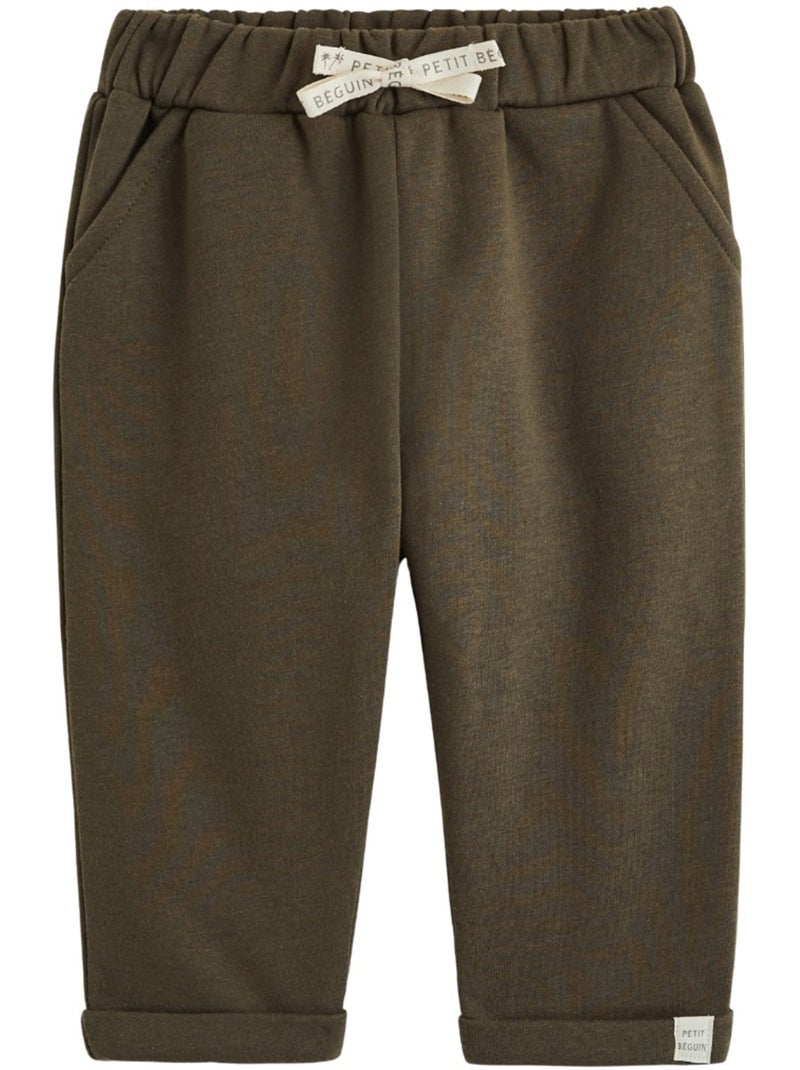 Lot de 3 pantalons bébé en molleton Bleu - Kiabi