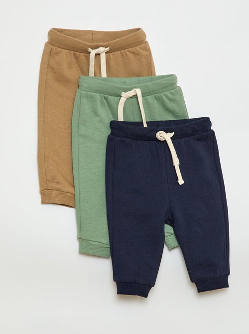 Lot de 3 pantalons de jogging - Kiabi