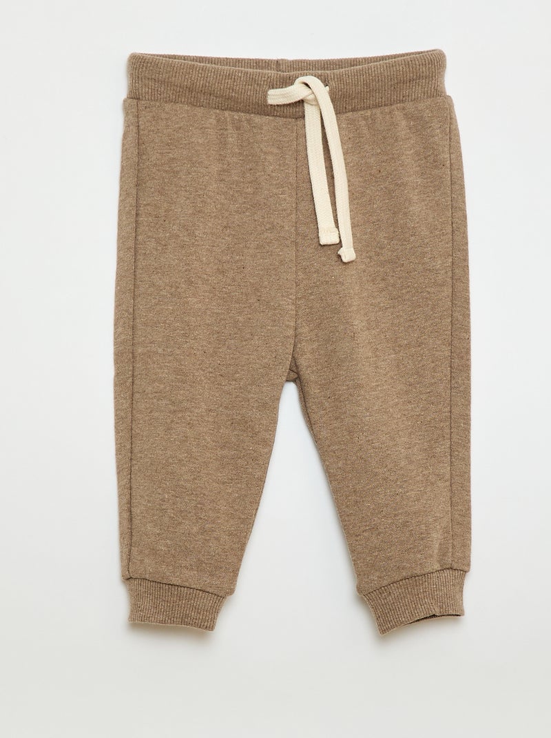 Lot de 3 pantalons de jogging Beige - Kiabi