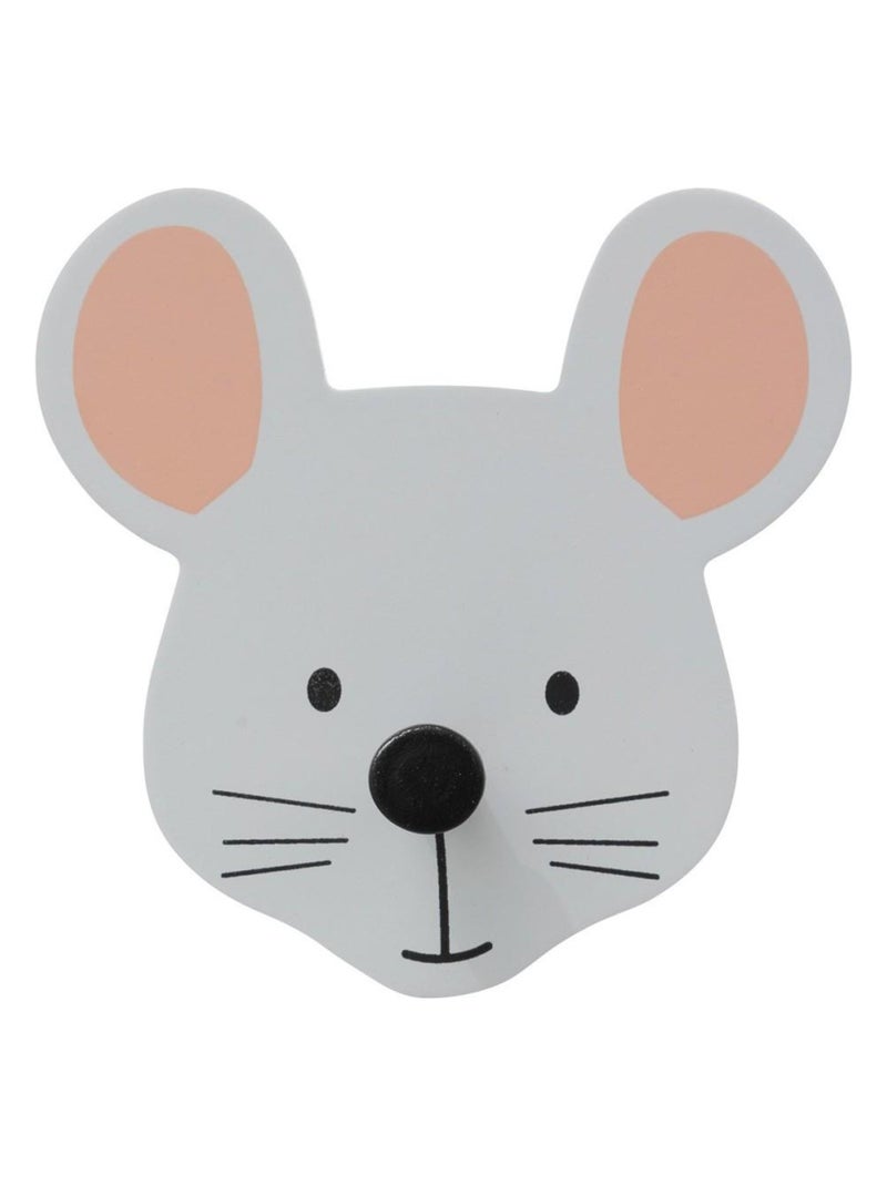Lot de 3 patères animaux Multicolore - Kiabi
