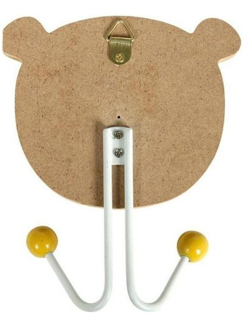 Lot de 3 patères Tigre Beige - Kiabi