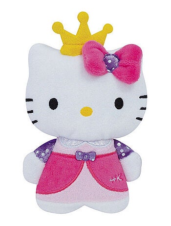 Lot De 3 Peluches Calin Hello Kitty - 14 cm
