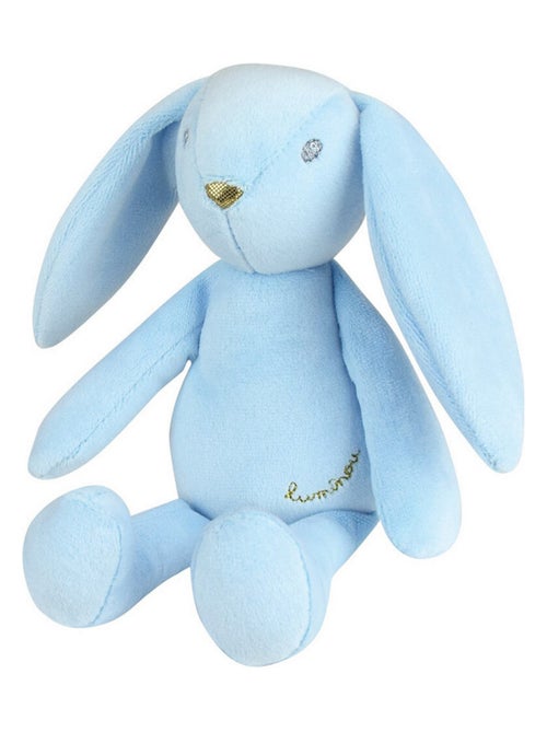 Lot de 3 peluches Lapin Luminou - lumineuse naturelle fonctionne sans pile  et  21cm - - Kiabi