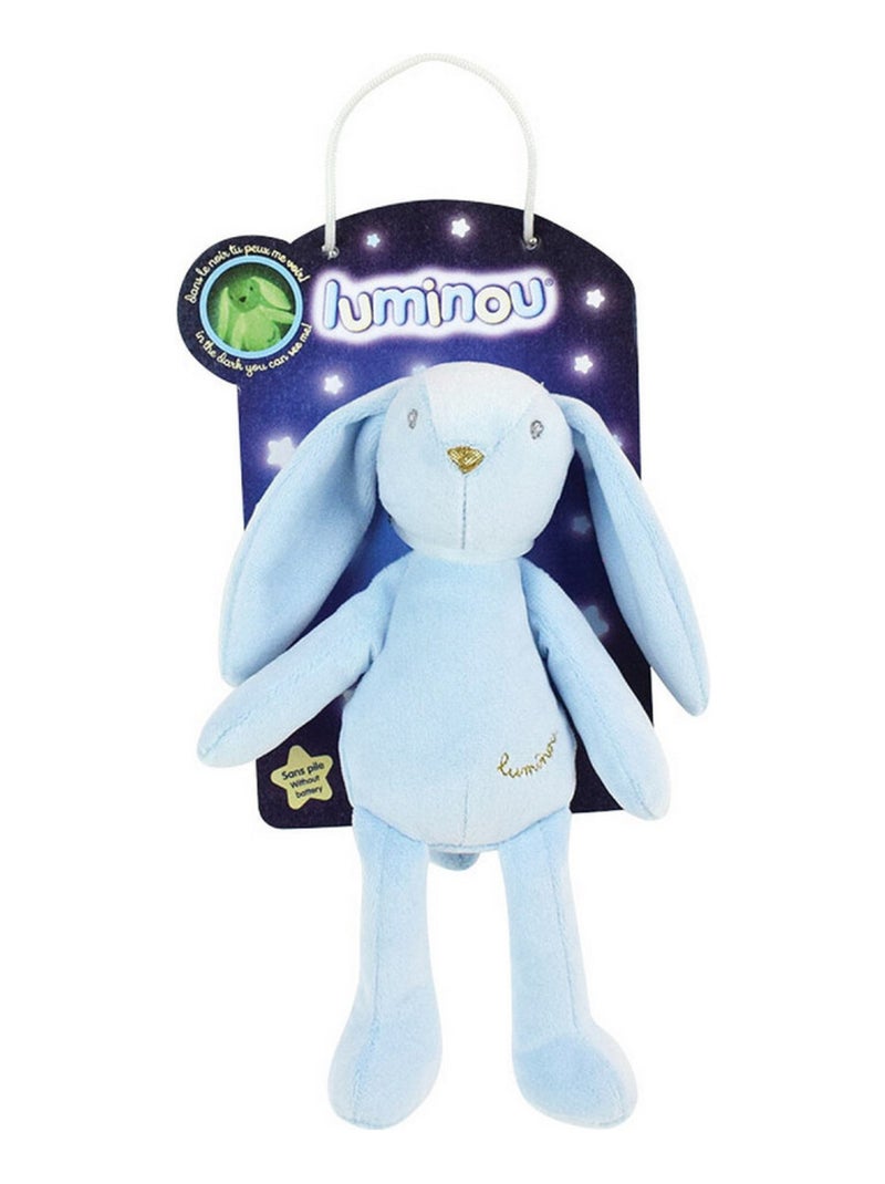 Lot de 3 peluches Lapin Luminou - lumineuse naturelle fonctionne sans pile  et  21cm - Multicolore - Kiabi
