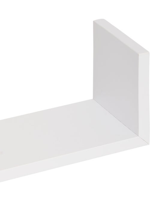 Lot de 3 petites étagères murales effet bois design flottant FIXY - Kiabi