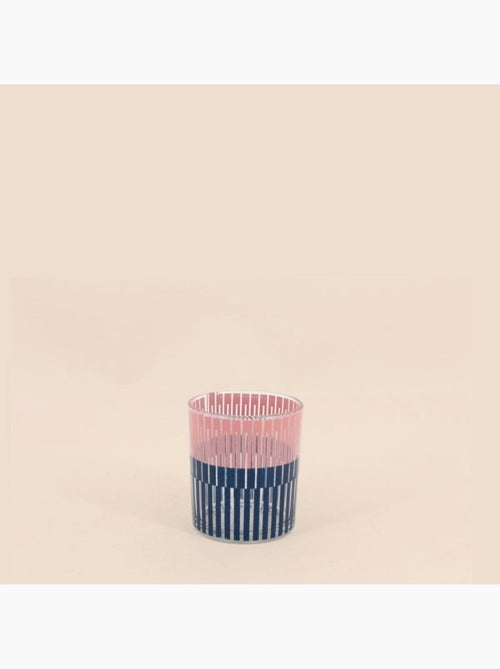 Lot de 3 photophores en verre imprimé - Kiabi