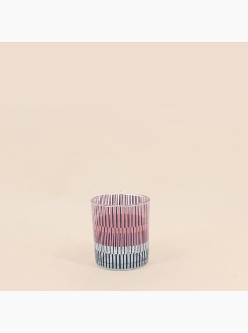 Lot de 3 photophores en verre imprimé - Kiabi