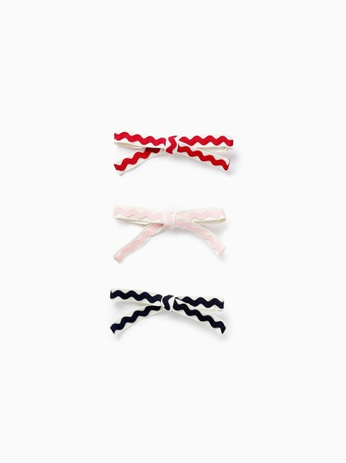 Lot de 3 Pinces à Cheveux avec Rubans Grecs - Kiabi
