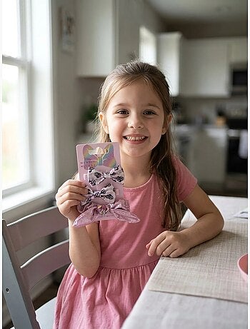 Lot de 3 pinces à cheveux nœud en résine minnie disney