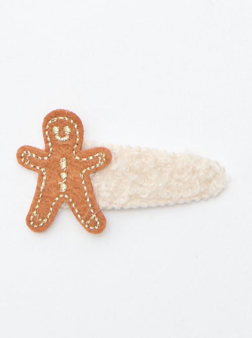 Lot de 3 pinces clic clac 'Noël' - Kiabi