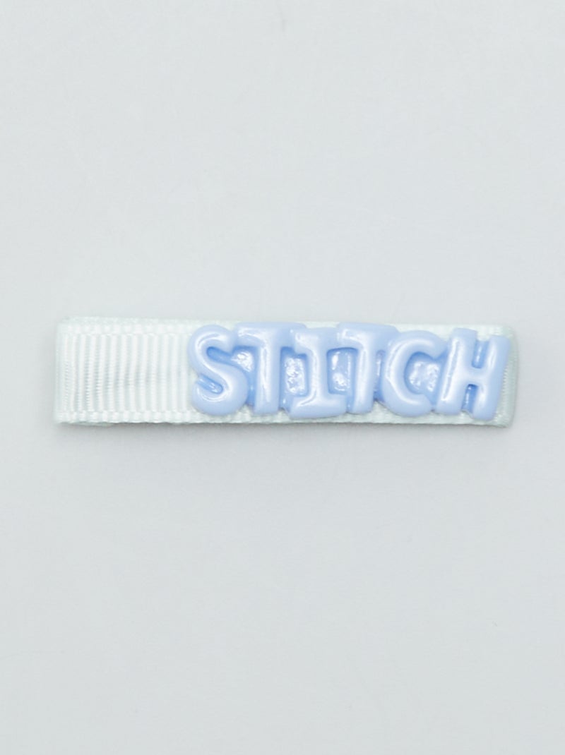 Lot de 3 pinces 'Stitch' de 'Disney' Bleu - Kiabi