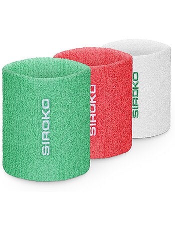 Lot de 3 poignets de padel padel homme et femme wristix erit
