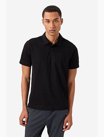 T-shirt polo homme en mélange de coton tommy