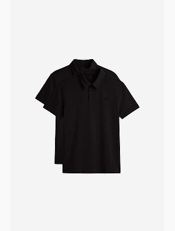 T-shirt polo homme en mélange de coton tommy