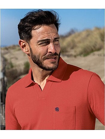 Lot de 3 polos coton sans boutons - atlas for men