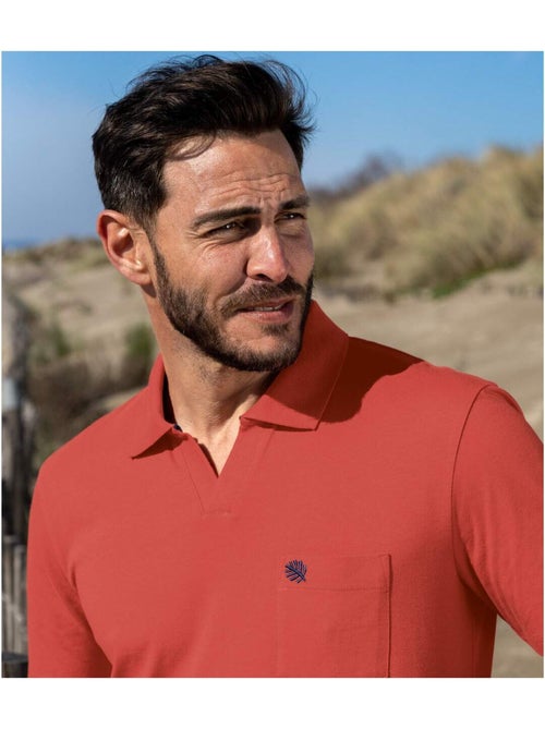 Lot de 3 polos coton sans boutons - atlas for men - Kiabi Lot de 3 polos coton sans boutons - atlas for men - Kiabi