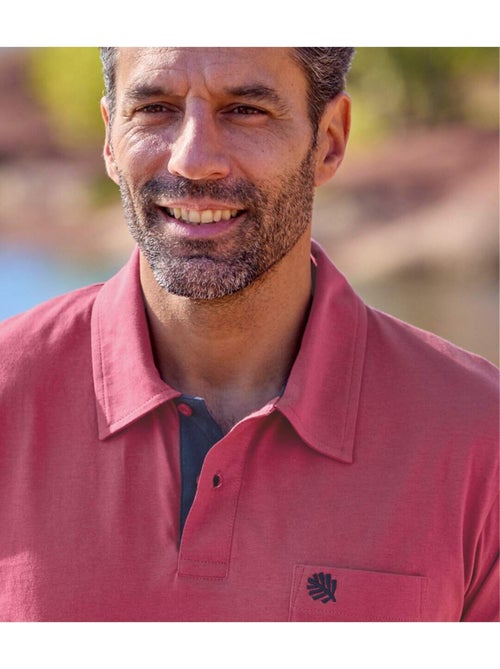 Lot de 3 Polos Coton Unis   - ATLAS FOR MEN - Kiabi