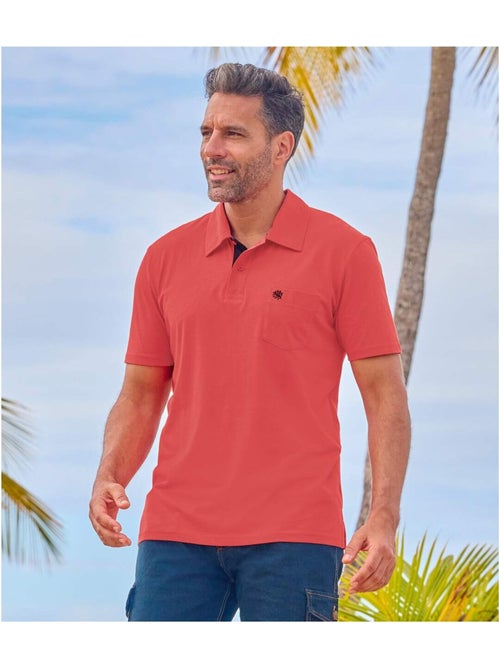 Lot de 3 polos coton unis   - atlas for men - Kiabi