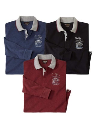 Lot de 3 Polos North Cup - Atlas For Men