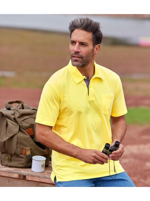 Lot de 3 Polos Outdoor   - ATLAS FOR MEN - Kiabi