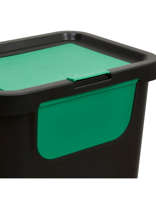 Lot de 3 poubelles de tri 24L BASIC - Kiabi