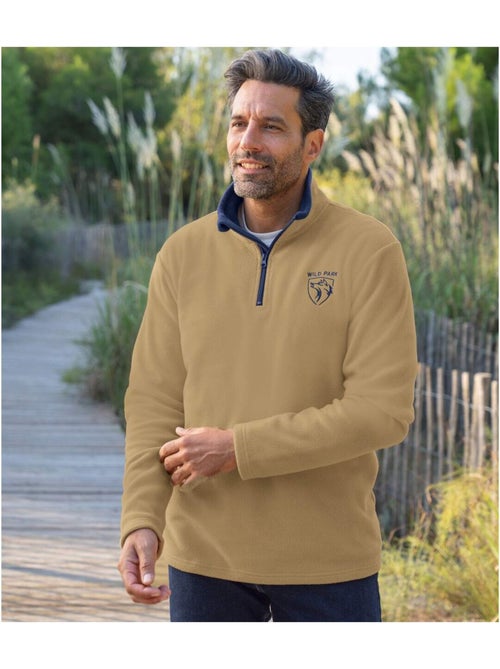 Lot de 3 Pulls Micropolaires   - ATLAS FOR MEN - Kiabi