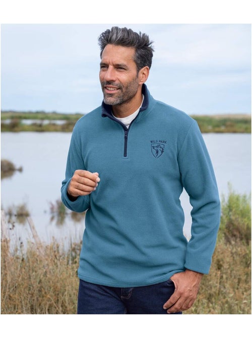 Lot de 3 Pulls Micropolaires   - ATLAS FOR MEN - Kiabi