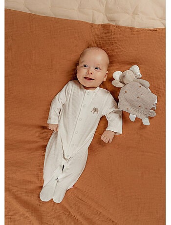 Lot de 3 pyjamas bébé, jersey Noukie's