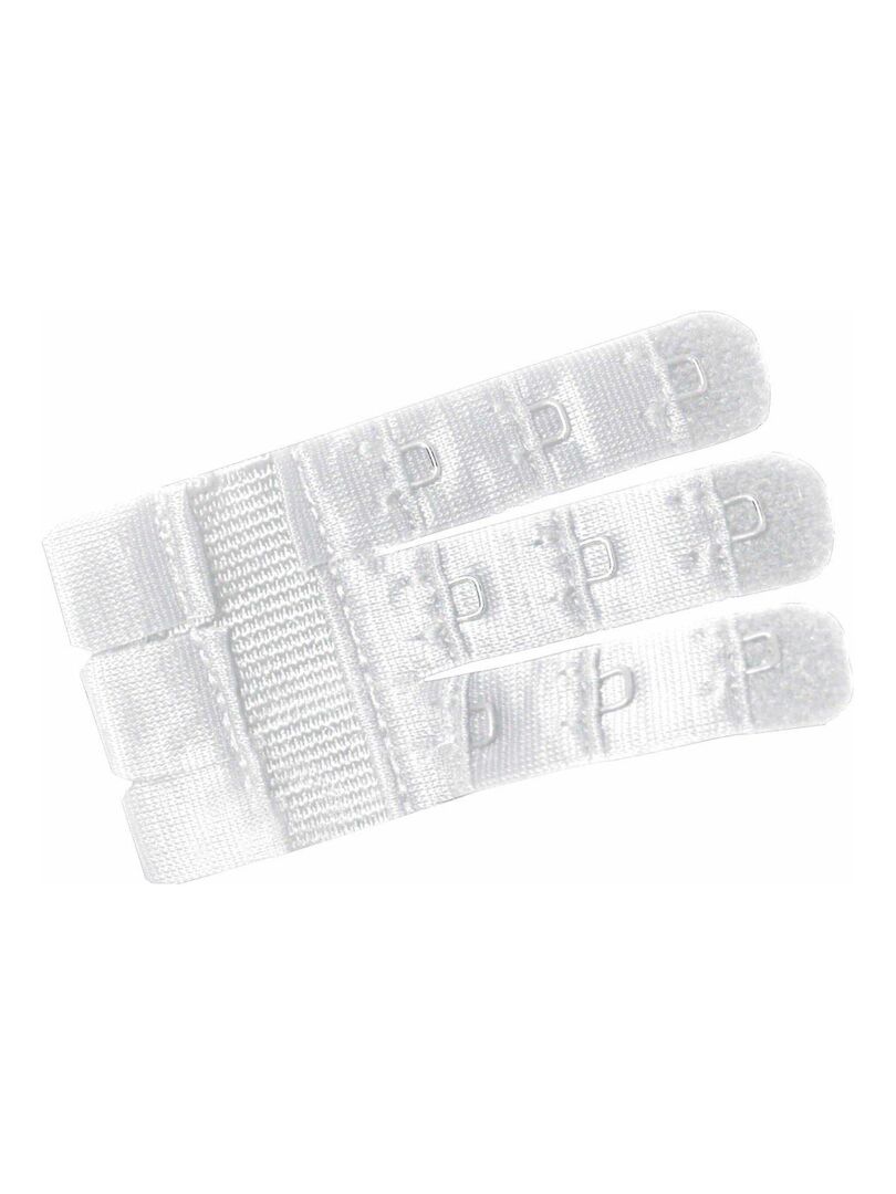 Lot de 3 rallonges flexibles et extensibles pour soutien gorge 3 crochets Multicolore - Kiabi
