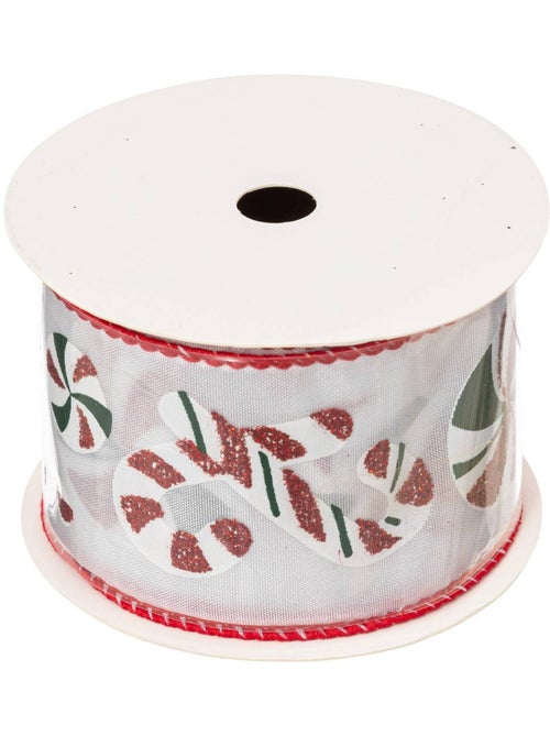 Lot de 3 ruban tissé 5 mm long 3m polyester - Kiabi