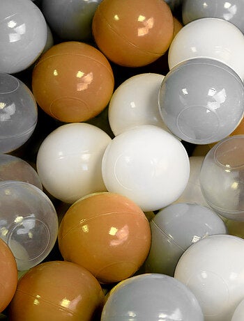 Lot de 3 sacs de 100 balles de jeu ou de piscine 5,5 cm - Monsieur Bébé