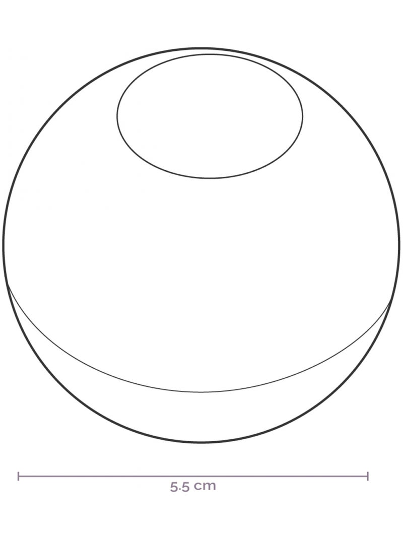 Lot de 3 sacs de 100 balles de jeu ou de piscine - Monsieur Bébé Doré/or - Kiabi