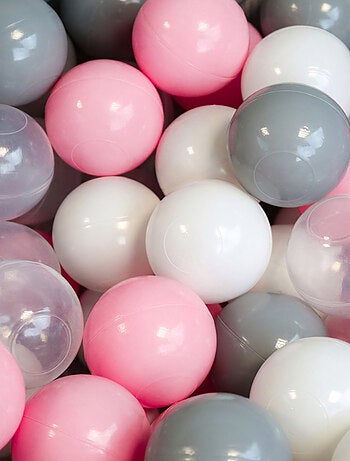 Lot de 3 sacs de 100 balles de jeu ou de piscine 5,5 cm - Monsieur Bébé