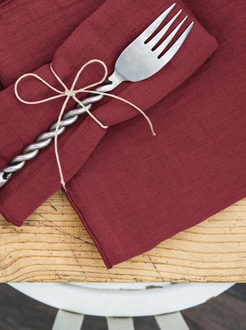 Lot de 3 serviettes 40x40 Gaze de coton - Kiabi