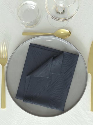 Lot de 3 serviettes 45x45 cm LUXURY, par Soleil d'Ocre