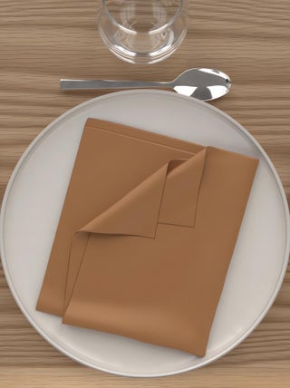 Lot de 3 serviettes de table 40X40 cm ALIX, par Soleil d'Ocre