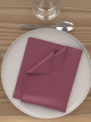 Lot de 3 serviettes de table 40X40 cm ALIX, par Soleil d'Ocre