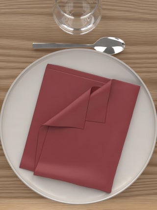 Lot de 3 serviettes de table 40X40 cm ALIX, par Soleil d'Ocre