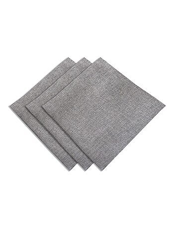 Lot de 3 serviettes de table 45x45 BELLA
