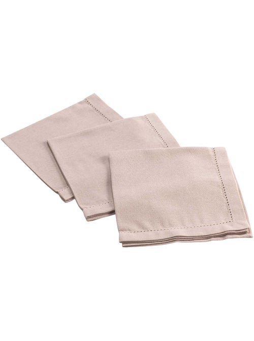 Lot de 3 serviettes de table Charline - Kiabi
