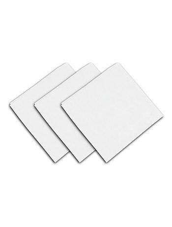 Lot de 3 serviettes de table en coton 45x45 cm PANAMA, par Soleil d'Ocre