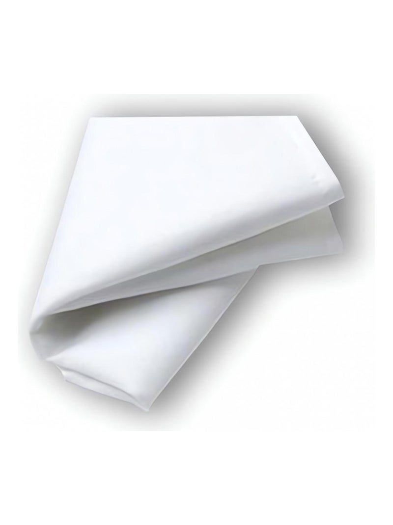Lot de 3 serviettes de table en coton 45x45 cm PANAMA, par Soleil d'Ocre Blanc - Kiabi