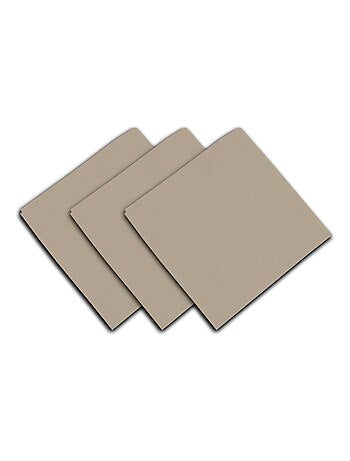 Lot de 3 serviettes de table en coton 45x45 cm PANAMA, par Soleil d'Ocre