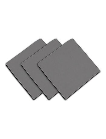 Lot de 3 serviettes de table en coton 45x45 cm PANAMA, par Soleil d'Ocre
