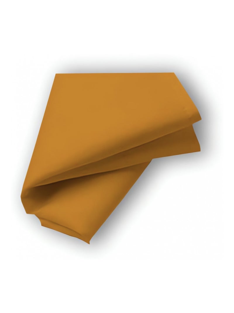 Lot de 3 serviettes de table en coton 45x45 cm PANAMA, par Soleil d'Ocre Jaune - Kiabi