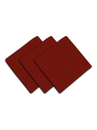 Lot de 3 serviettes de table en coton 45x45 cm PANAMA, par Soleil d'Ocre