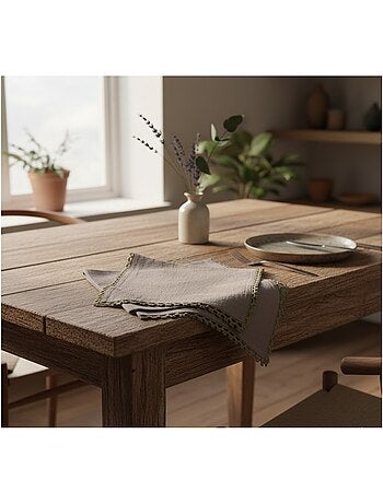 Lot de 3 Serviettes de table Feminas