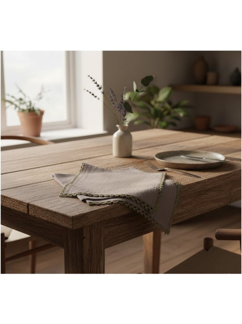 Lot de 3 Serviettes de table Feminas - Kiabi