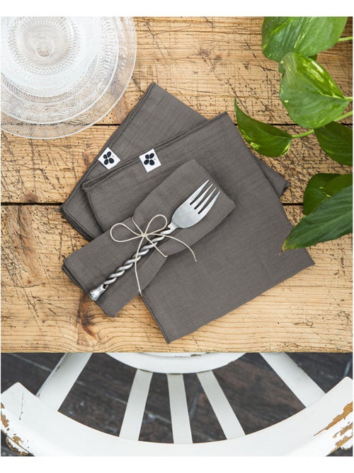 Lot de 3 Serviettes – Double Gaze de Coton - Gaïa - Kiabi Lot de 3 Serviettes – Double Gaze de Coton - Gaïa - Kiabi